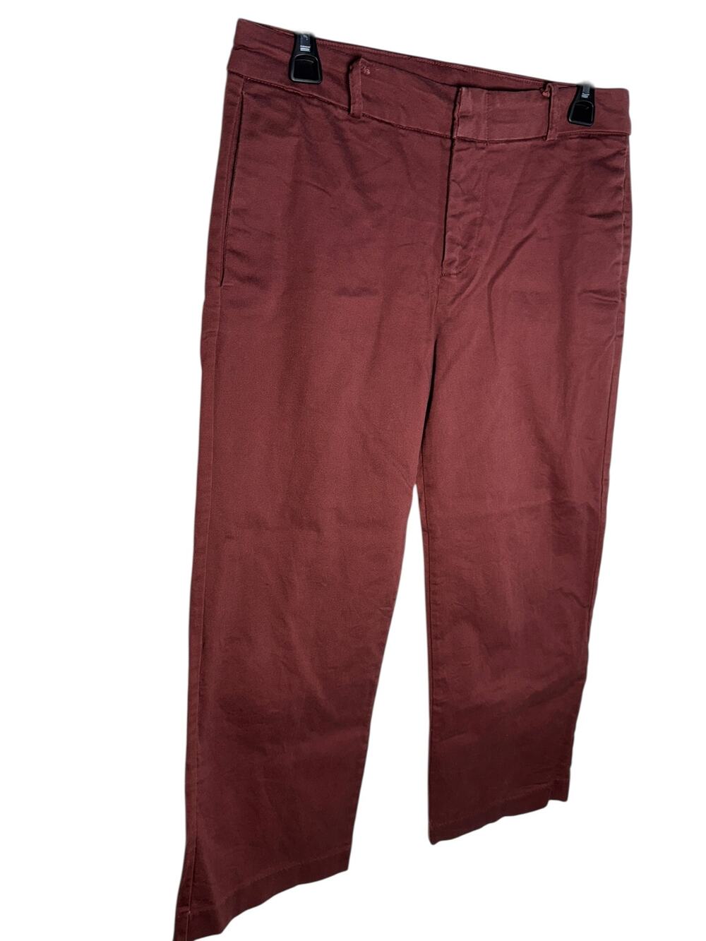 Kut From The Kloth Burgundy Straight Leg Pants Size 6